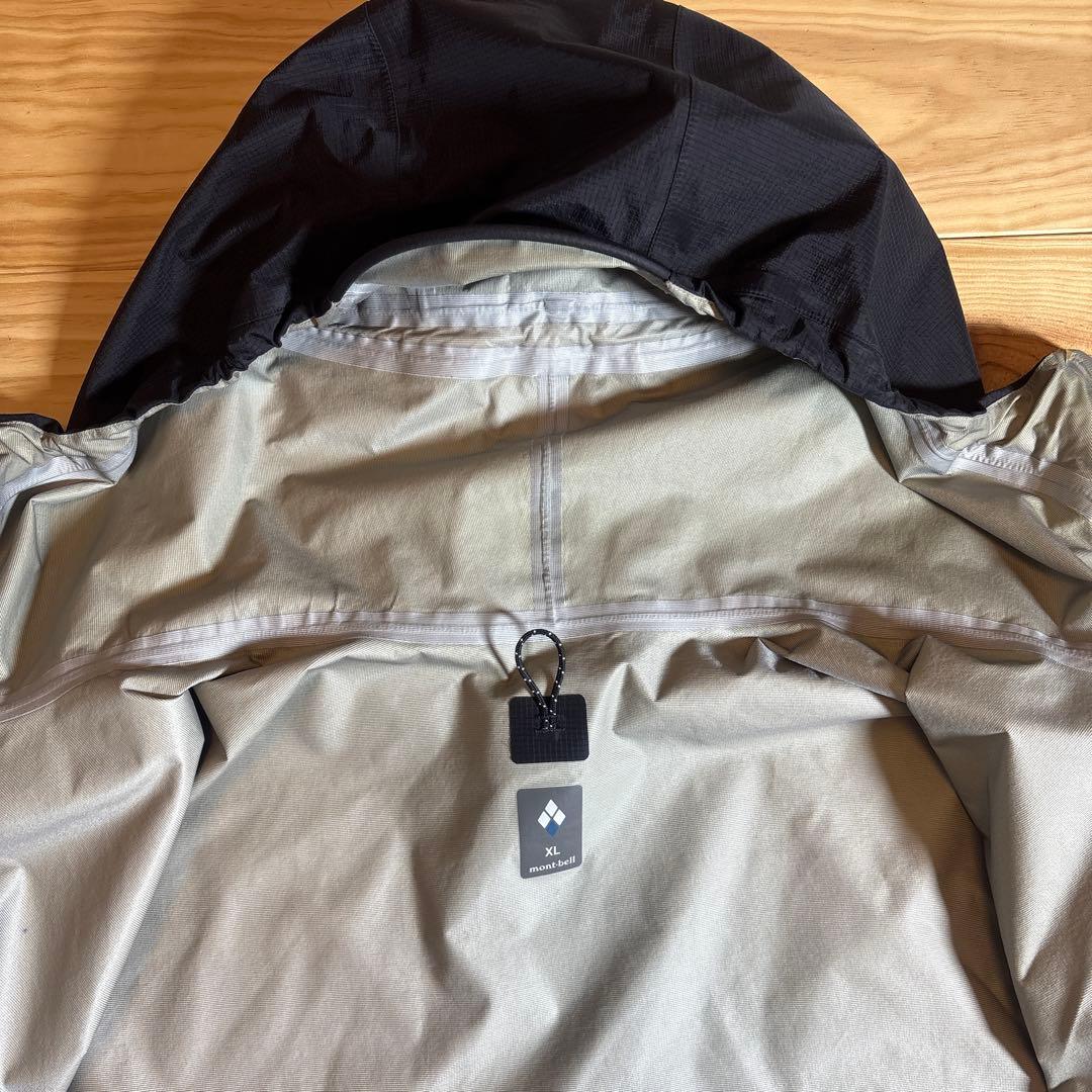 【モンベル】【XL】レインダンサージャケット【GORE-TEX】ブラック