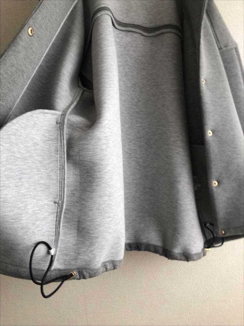 美品♪ダンボールフーディブルゾン【2025年製】バンヤードストーム♪霜降りグレー