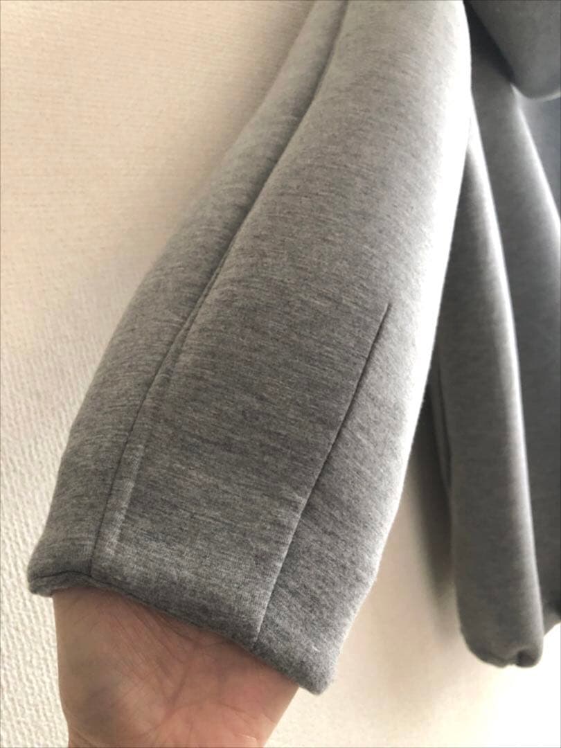 美品♪ダンボールフーディブルゾン【2025年製】バンヤードストーム♪霜降りグレー