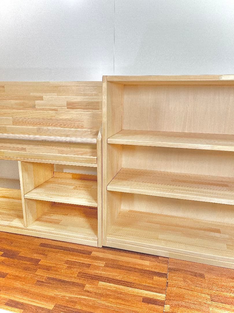 ①tomo様　絵本棚、おもちゃ棚セット