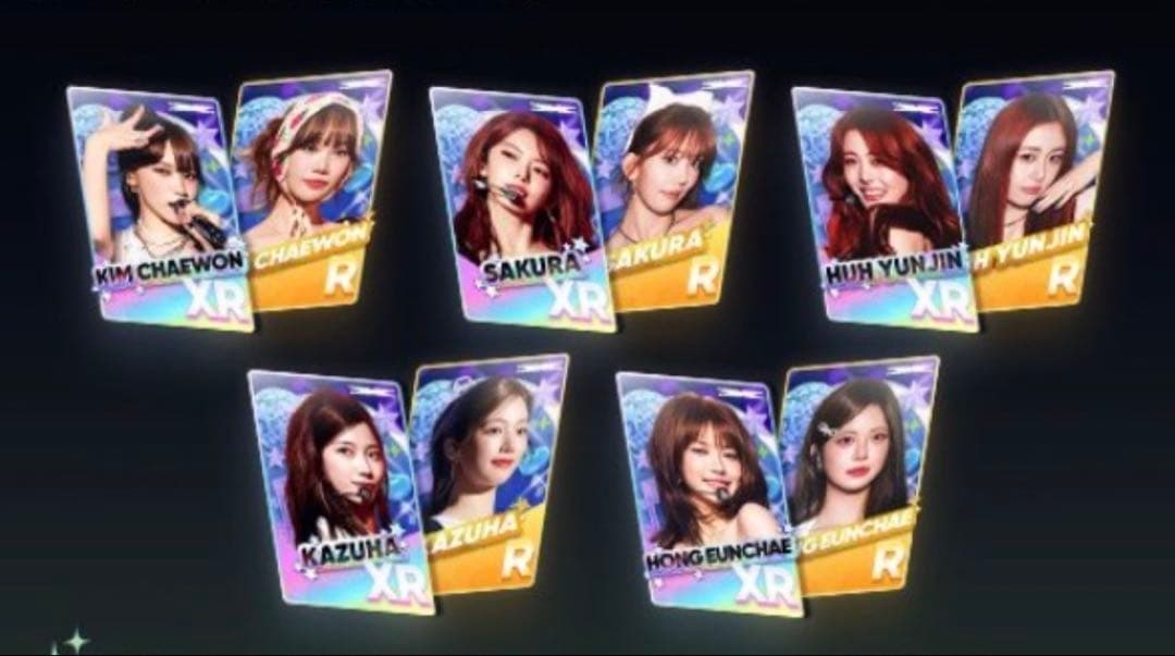 LE SSERAFIM トレカ チェウォン 直筆サイン レンチキュラー