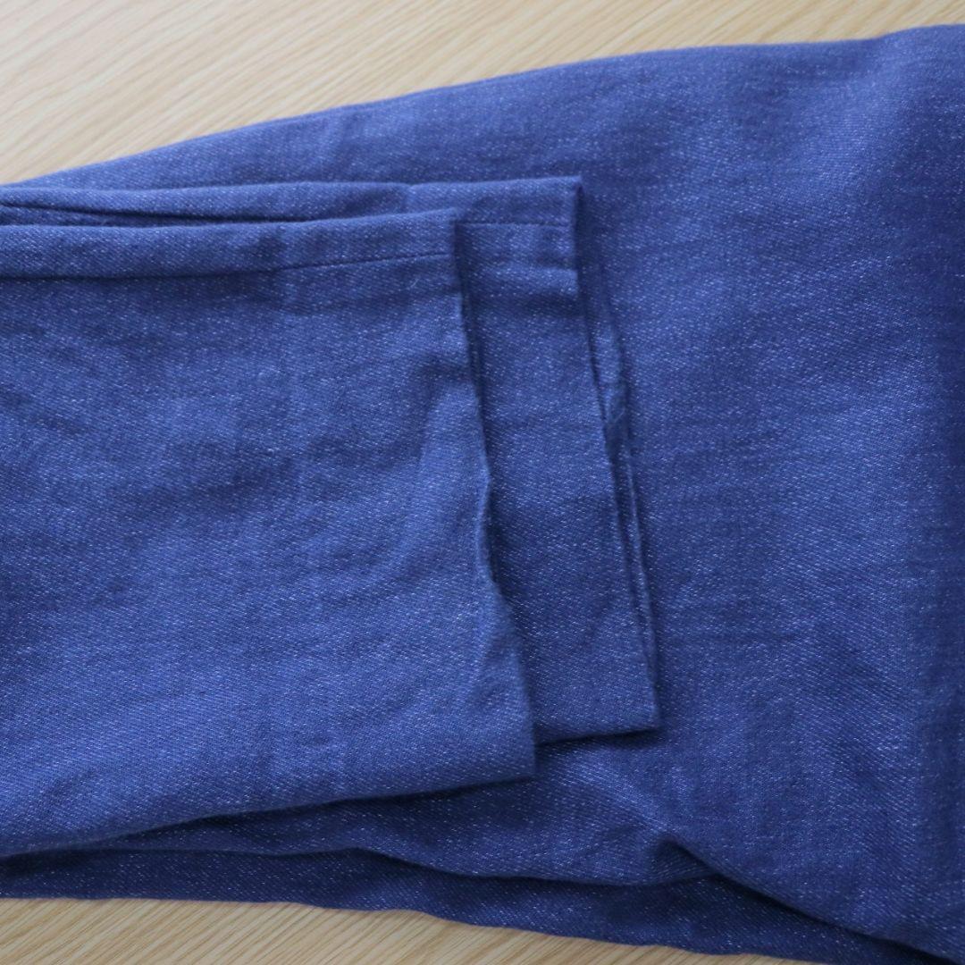 COMOLI 21SS フレンチブルー バックストラップパンツ サイズ2