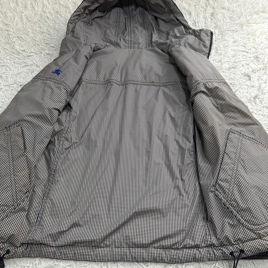 17774✨バーバリーブラックレーベル リバーシブルキルティングダウンジャケット