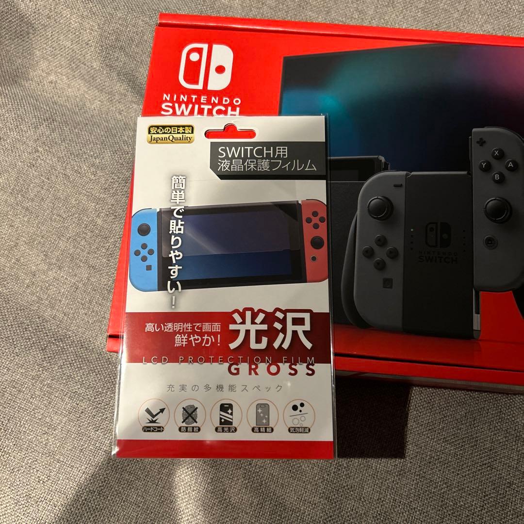 Nintendo Switch 本体 + 液晶保護フィルム