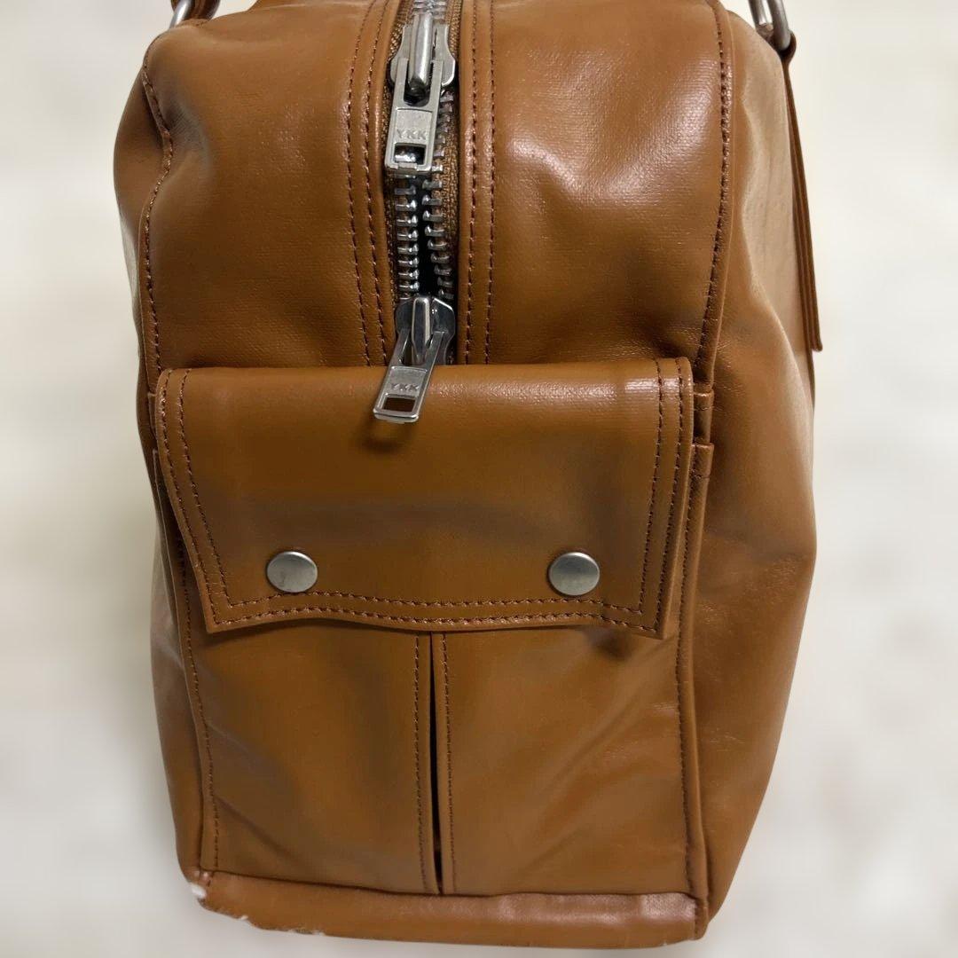 【新品同様】PORTER ポーター　フリースタイル キャメル　ボストンバッグ