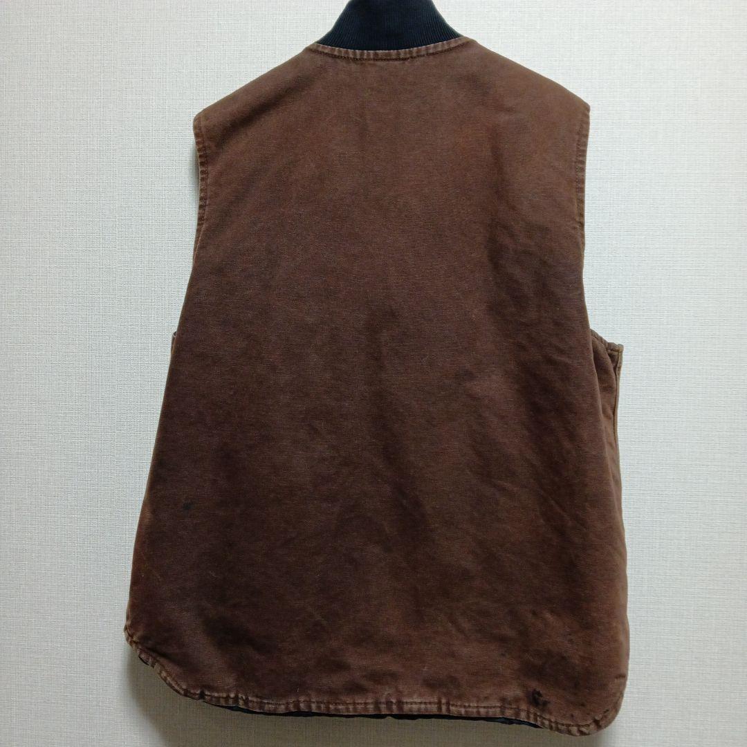 Carhartt ダック ベスト Lサイズ ブラウン カーハート