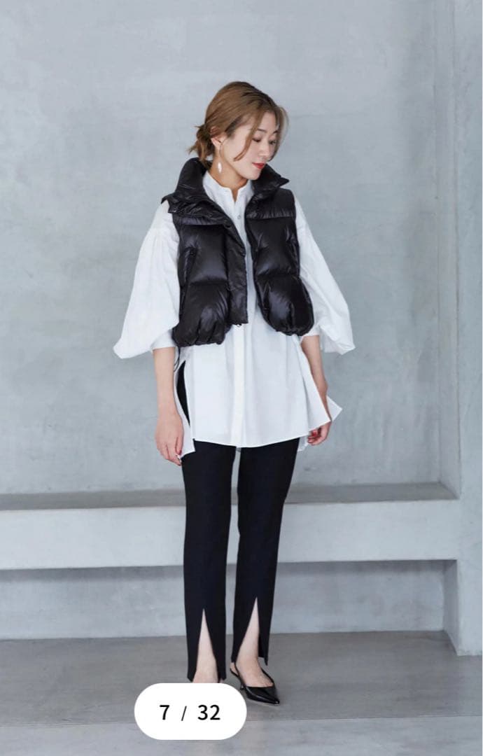 LE PHIL 2WAYツイルフロントスリットパンツ　00