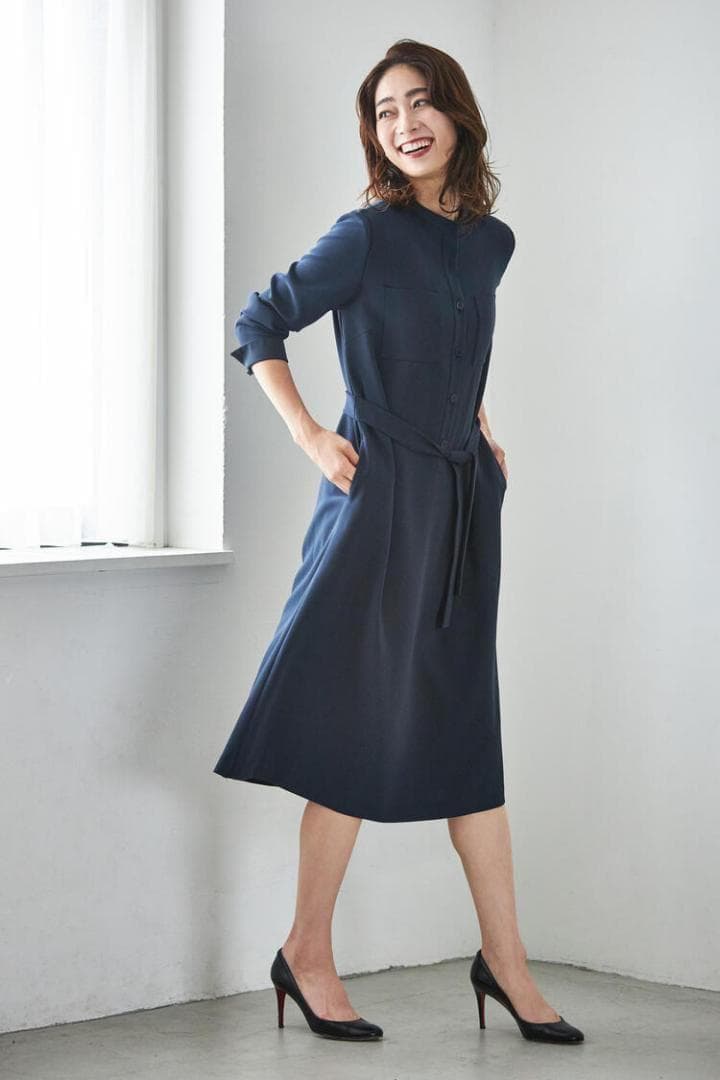 タグ付き未使用 ポールスチュアート ワンピース【ウォッシャブル】 ¥66,000