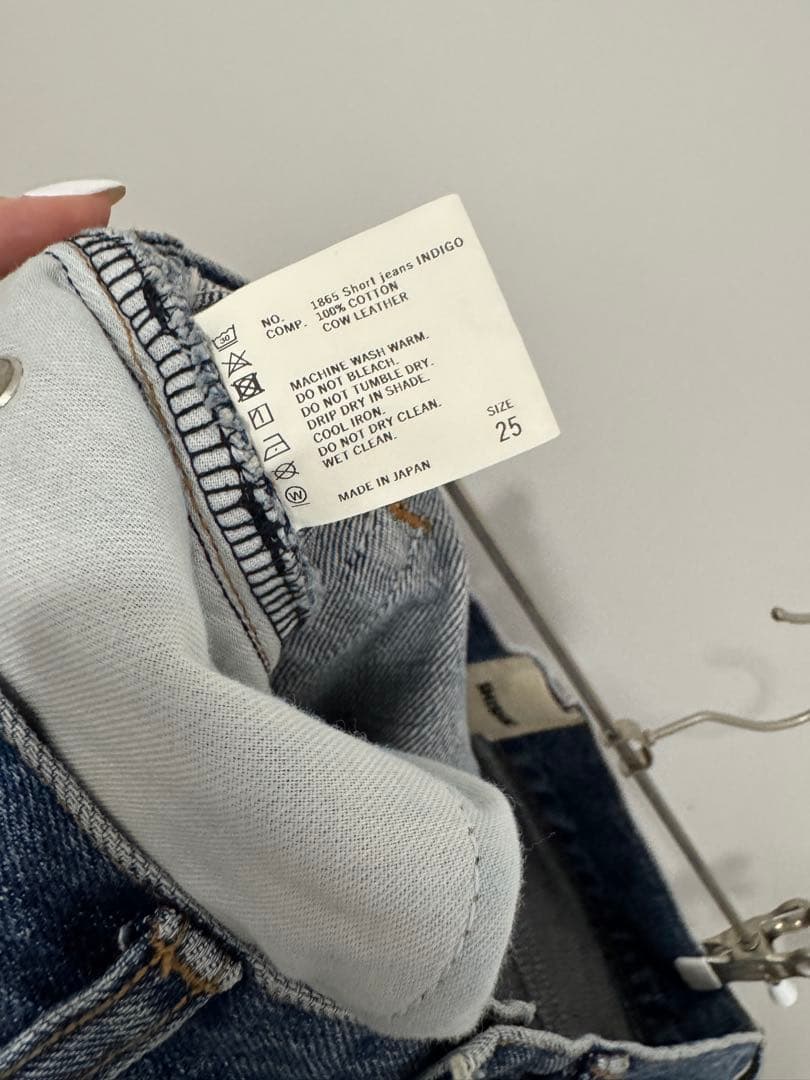 パンツ THE SHISHIKUI Short jean / INDIGO