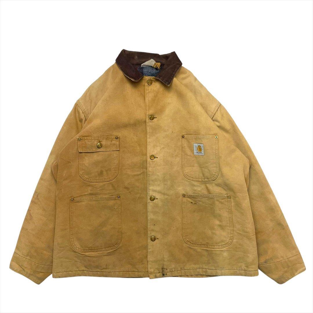 80s 星タグ カーハート ミシガン チョア コート 古着 メンズ F USA製