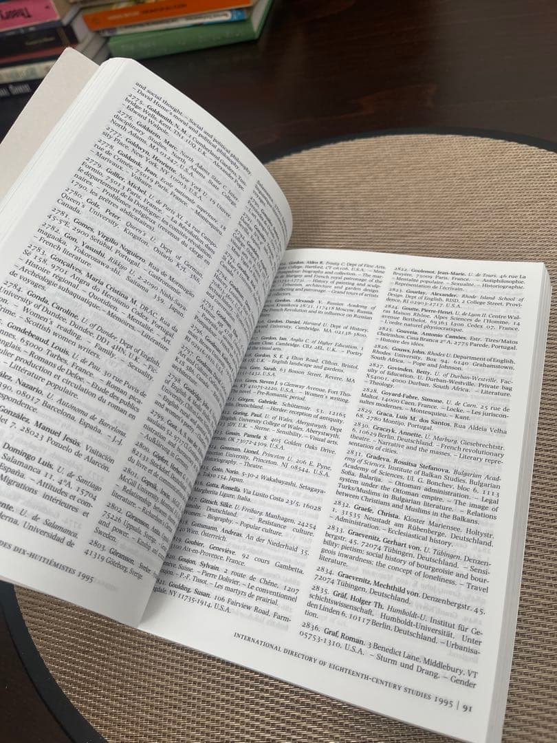 International Directory of 18th Century…