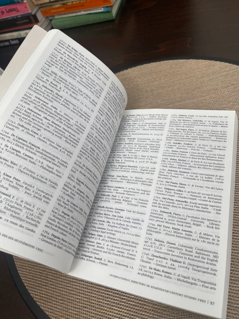 International Directory of 18th Century…