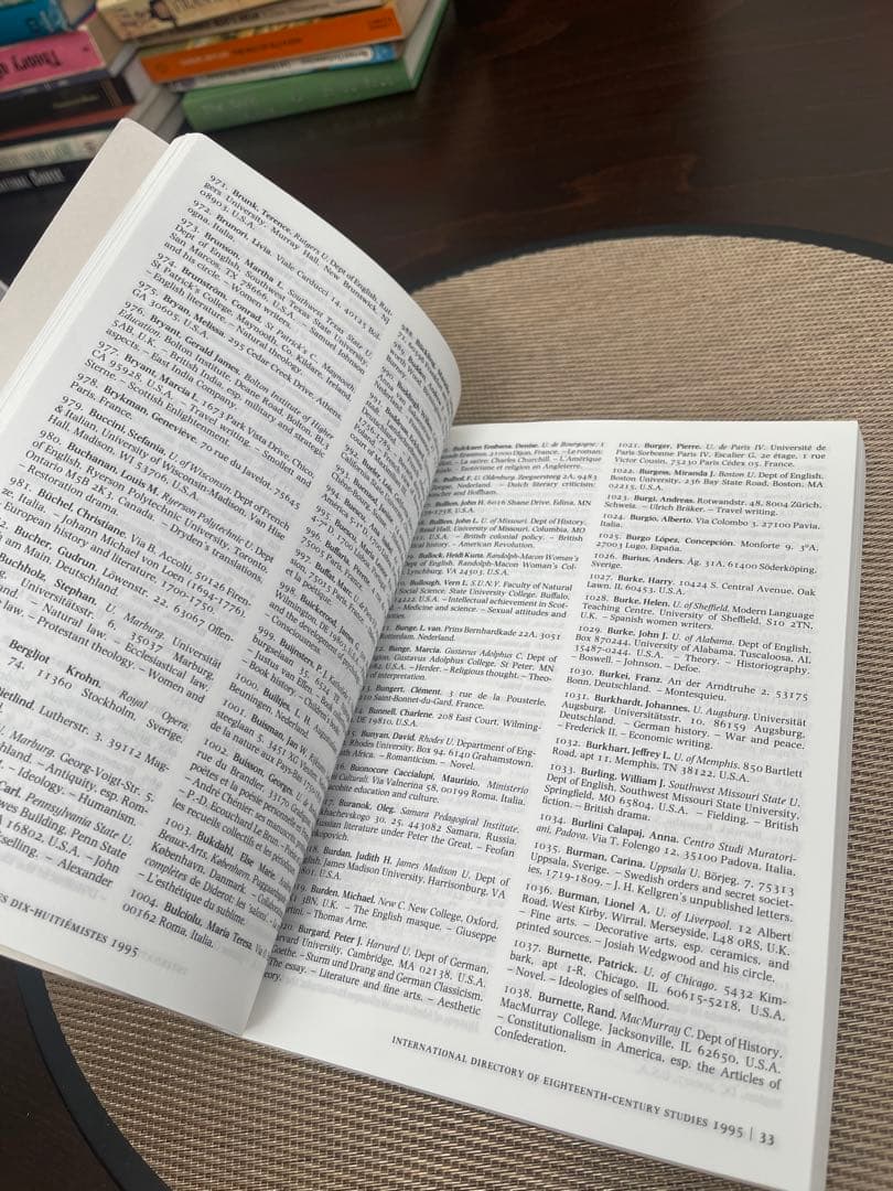 International Directory of 18th Century…