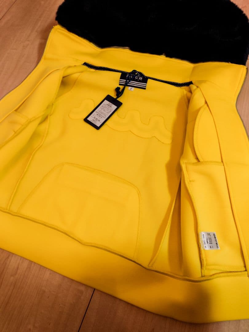 MUTA MARINE ファー ボンディングパーカー