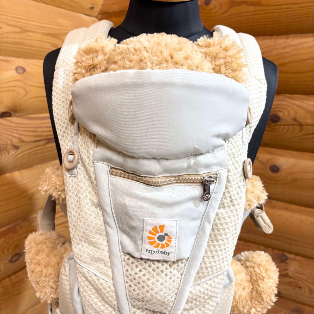 【美品】ergobaby OMNI BREEZE サンドベージュ 抱っこ紐