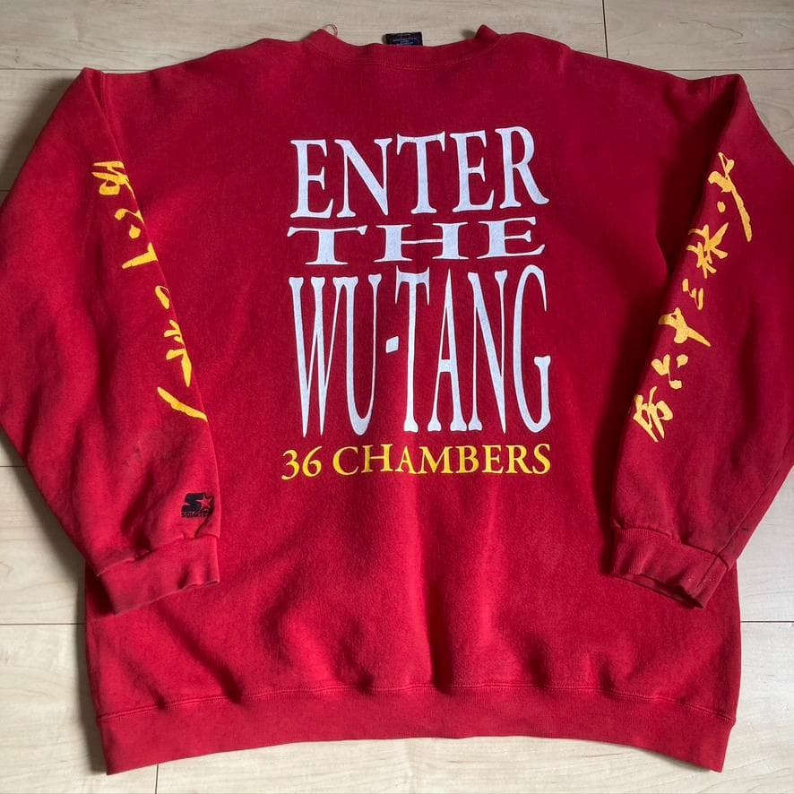 90s Wu-tang clan ウータンクラン ビンテージ スウェット
