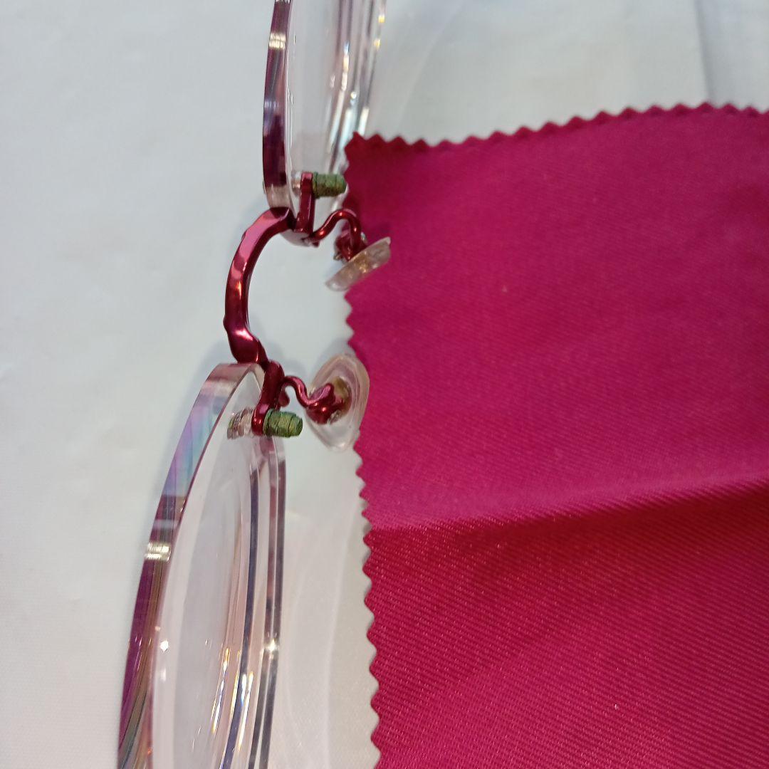 シャルマンチタンメガネフレームとケース、部品、レンズ、メガネ拭き透かし彫デザイン