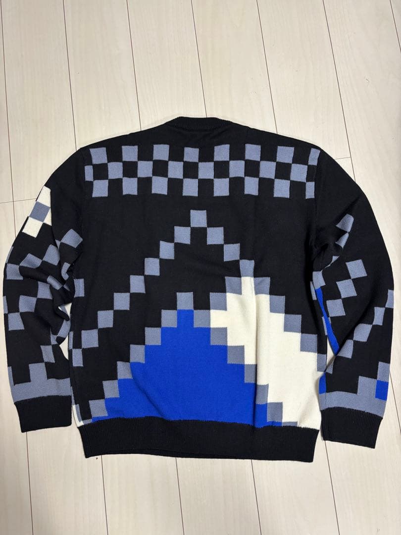 LV チェック柄 クルーネックニット　デパートそごうで購入