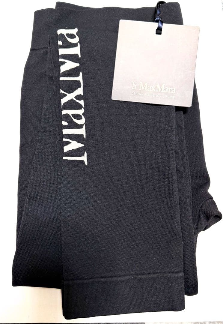 MaxMara レギンス(Ｌサイズ)Black