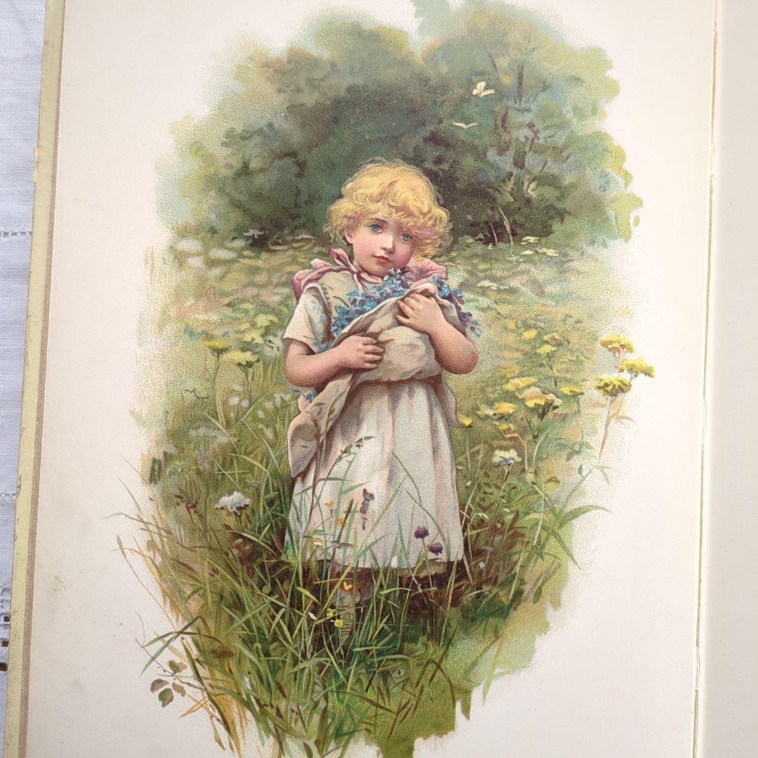 超稀少1888ハリエットベネット絵本 洋書 児童書 アンティーク ヴィクトリアン