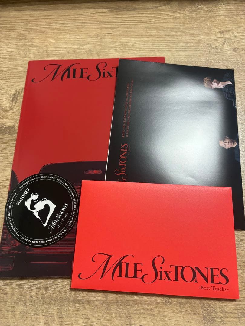 Mile SixTONES 3形態セット 先着特典つき