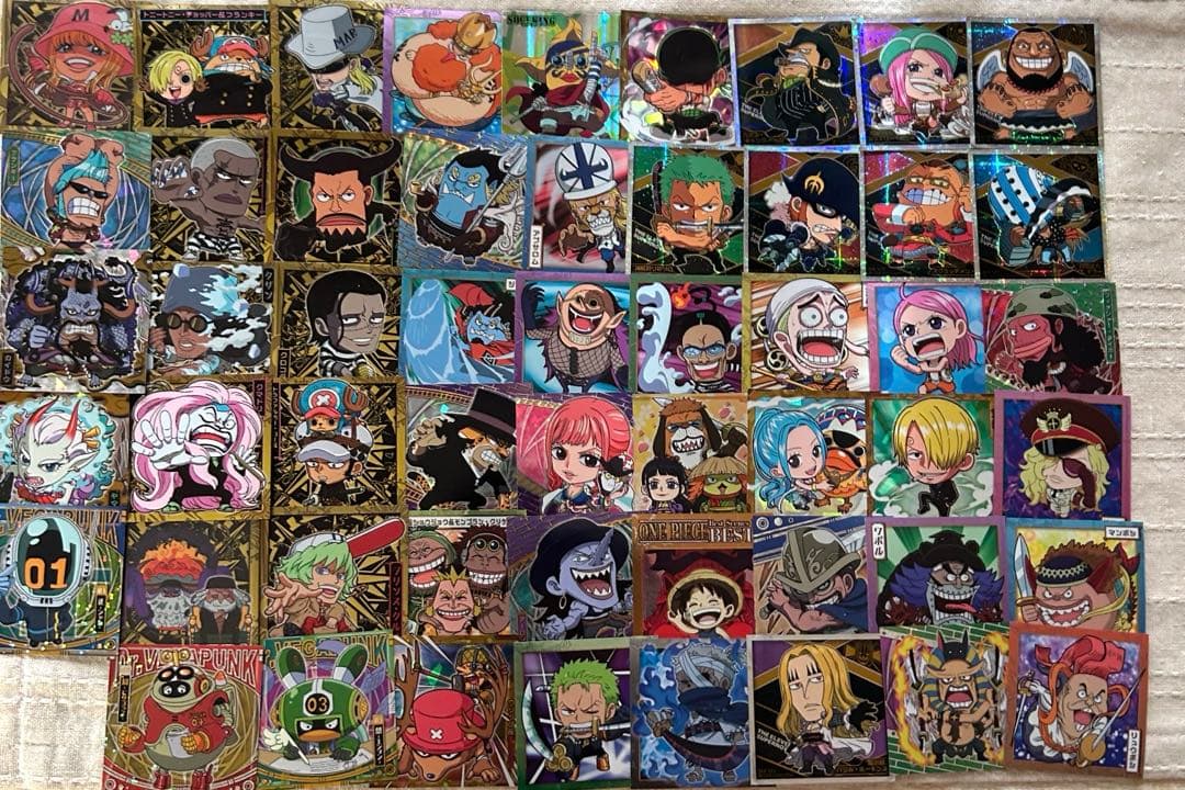 ワンピースシールウエハース　まとめ売り114枚