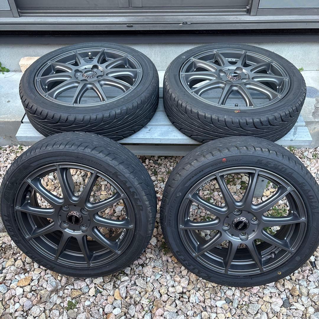 タイヤ・ホイール 16X5J HOT STUFF CSR, 165/50R16 KR20