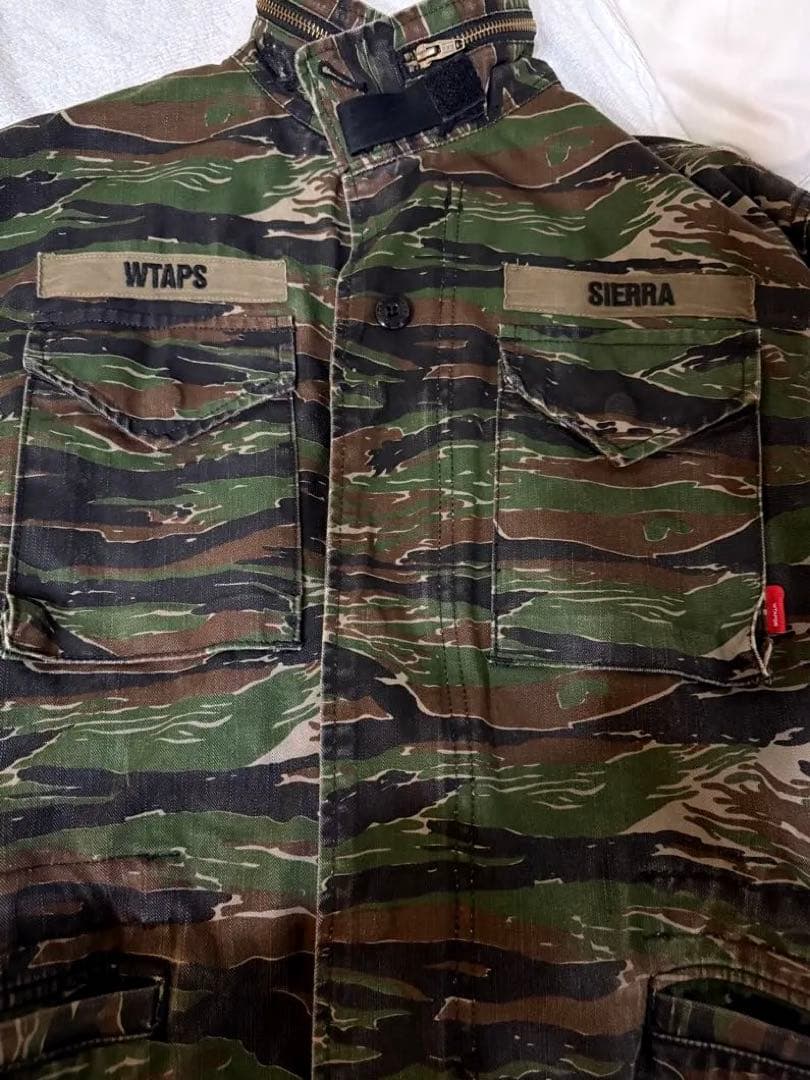 WTAPS M-65 17SS タイガーカモ 反 ミリタリージャケット 迷彩