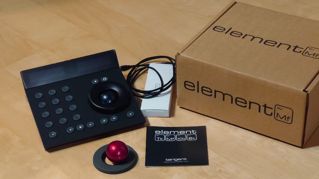 ［プロ用美品！］Tangent element Mf メタルボール・リング付き