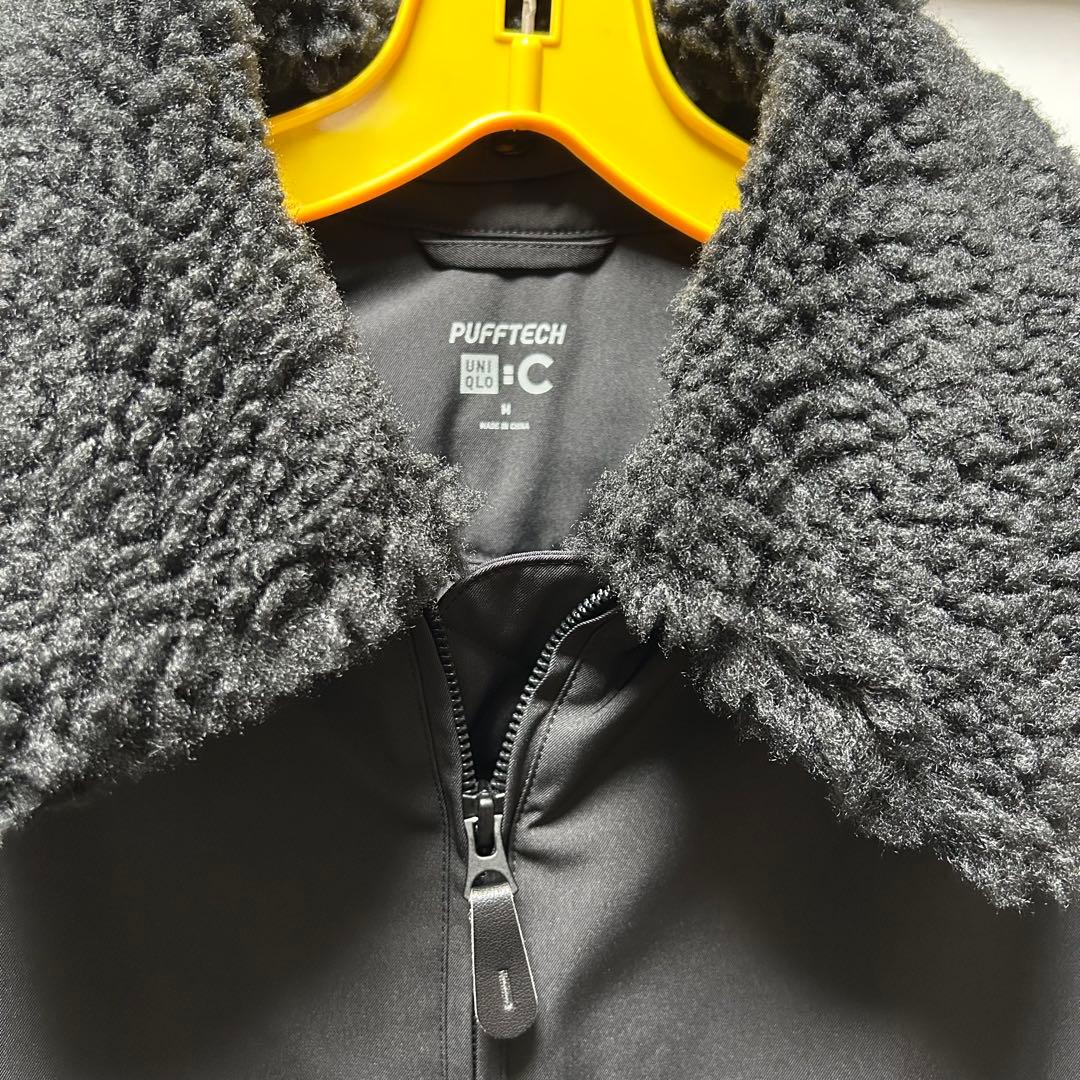 ユニクロC 2025 パフテックジャケット ブラック M