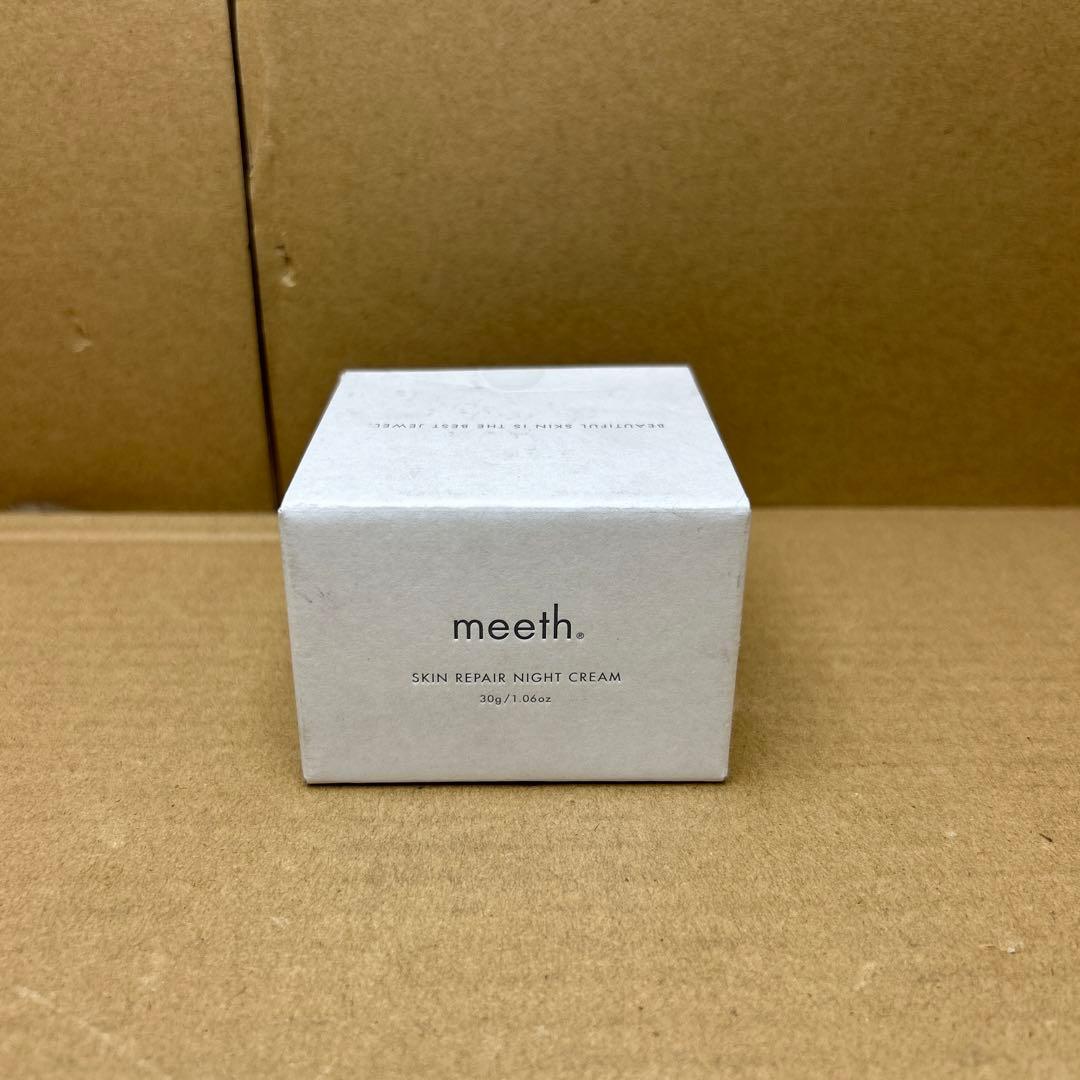 新品未開封　meeth. スキンリペア ナイトクリーム 30g