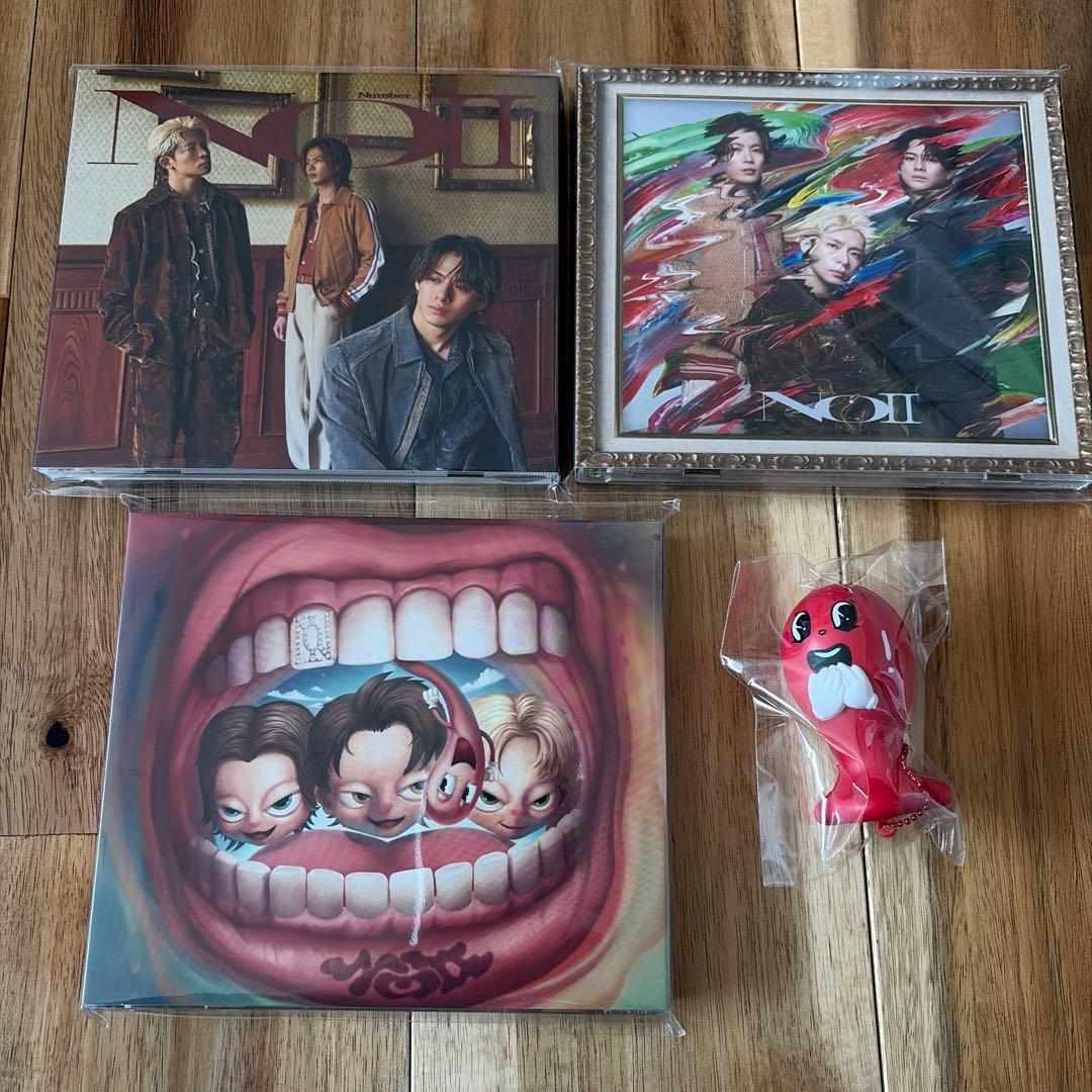 【新品・未開封】NOⅡ Number_i 初回盤AＢ・通常盤・キーホルダー