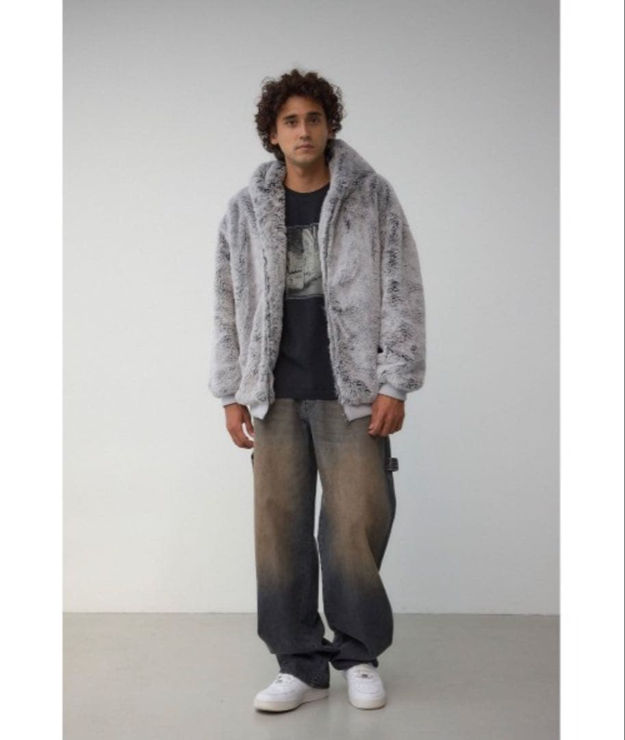 AZUL アズール フェイクファーブルゾン マウジー レディースメンズ