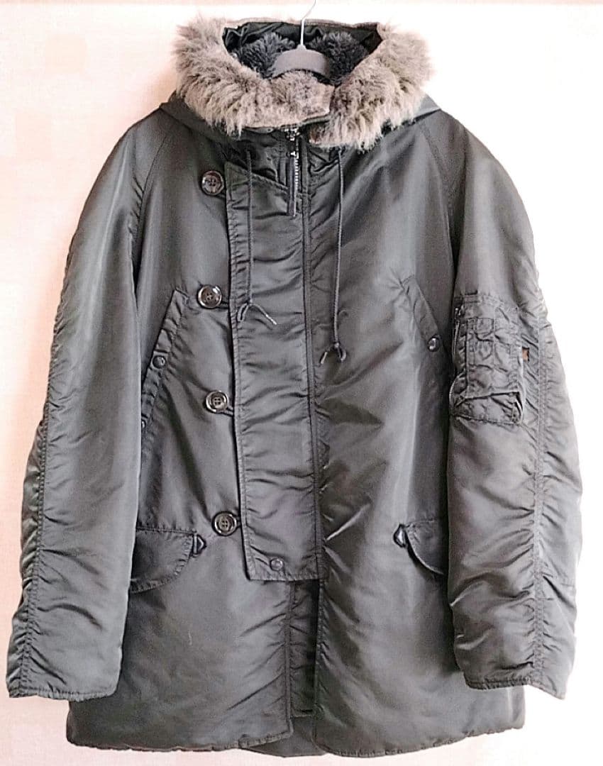 USA製 ALPHA アルファ N3B フライトジャケット 90s Mサイズ