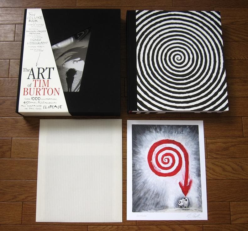 The Art Of Tim Burton　限定1000部　直筆サイン入り