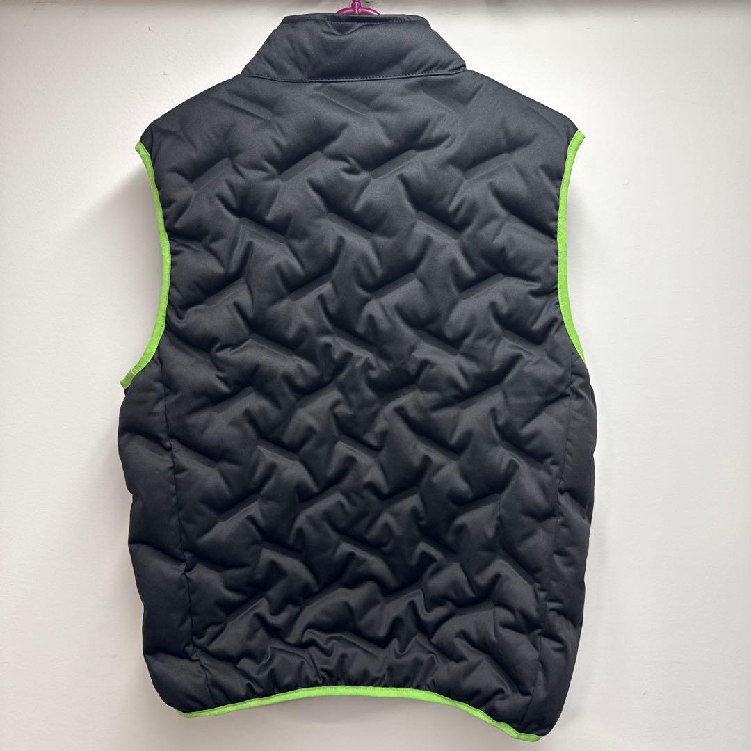 MACTOOLS マックツール シームレスベスト ブラック×グリーンLサイズ