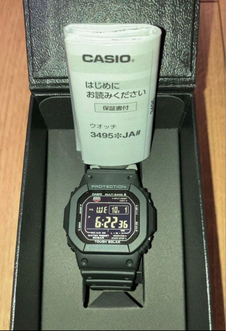 O*A様 カシオ G_SHOCK GW-M5610U-1BJF 3495JA ジ