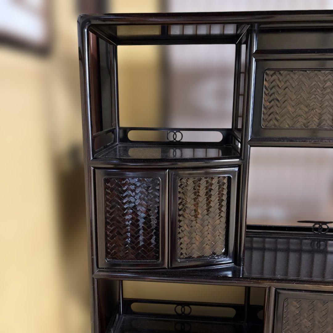 茶箪笥　　飾り棚　昭和レトロ　和家具