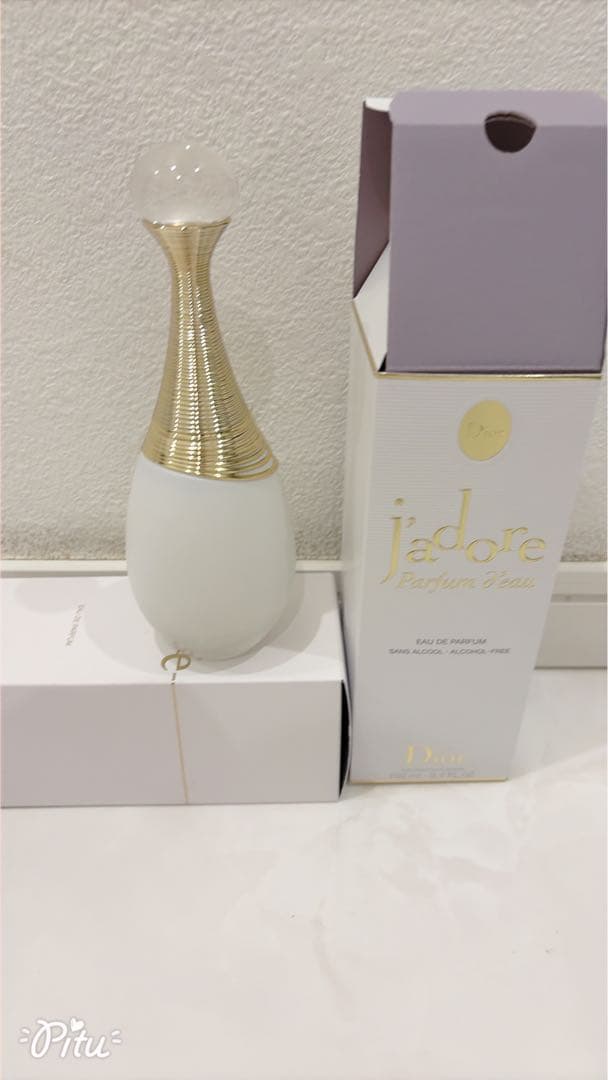 Dior j'adore Parfum d'eau アルコールフリー100ml