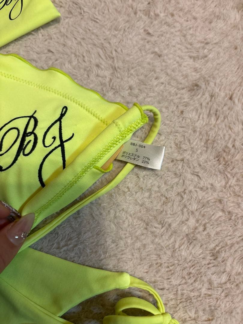 ベストボディジャパンBBJ 決勝ビキニ　イエロー S