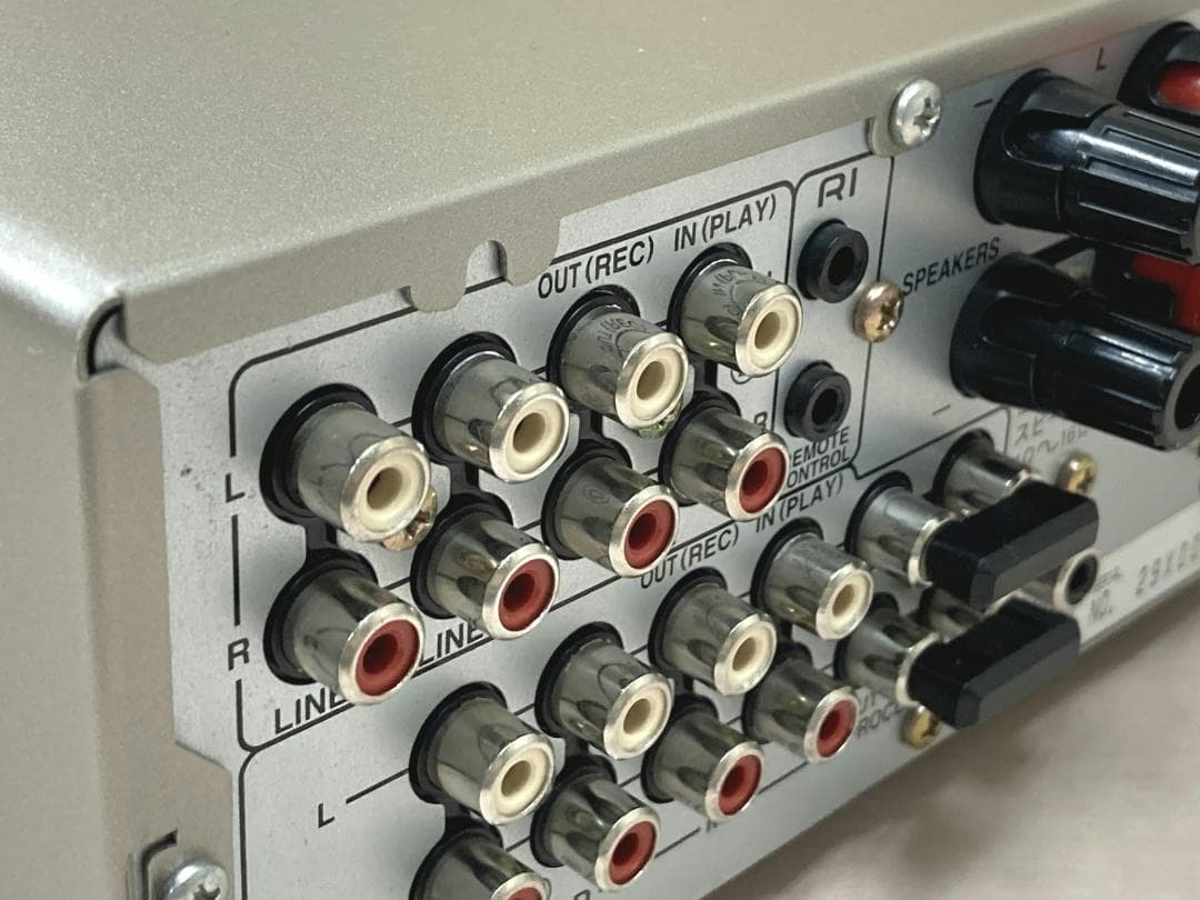 ★整備済み★ONKYO　A-907X　SPリレー交換済み　上級機　取説　上美品⑥