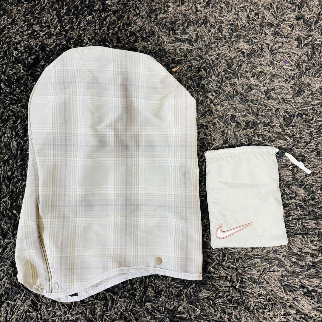 NIKE キャディバッグ　10分割　レディース　チェック　ナイキ　ゴルフ