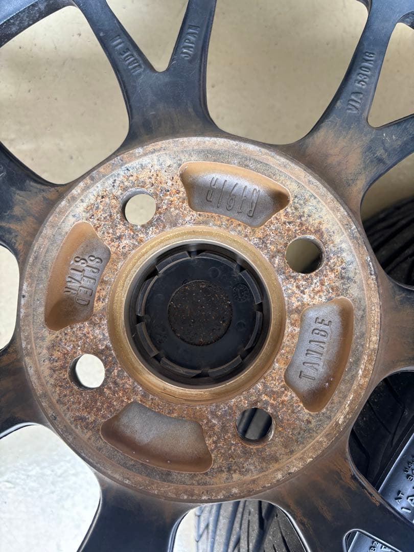 moca37 TANABE SSR MS3R 16インチ　PCD100