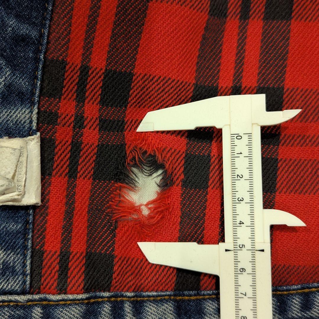 80s USA製 リーバイス 70411-0816 裏地ネル 70505 4th