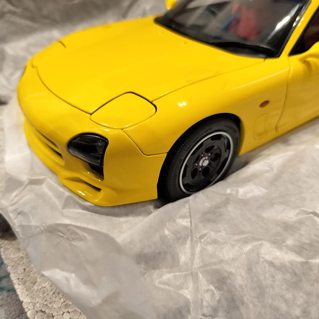 専用品　ポーラーマスター　1/18　RX-7　頭文字D　高橋啓介　マツダスピード