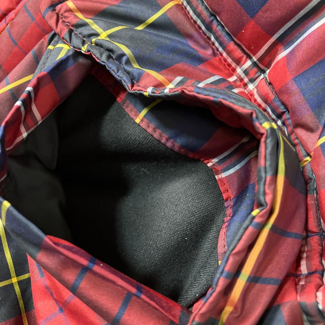 【美品old UNIQLO down jacket 】チェック柄 90s Y2K