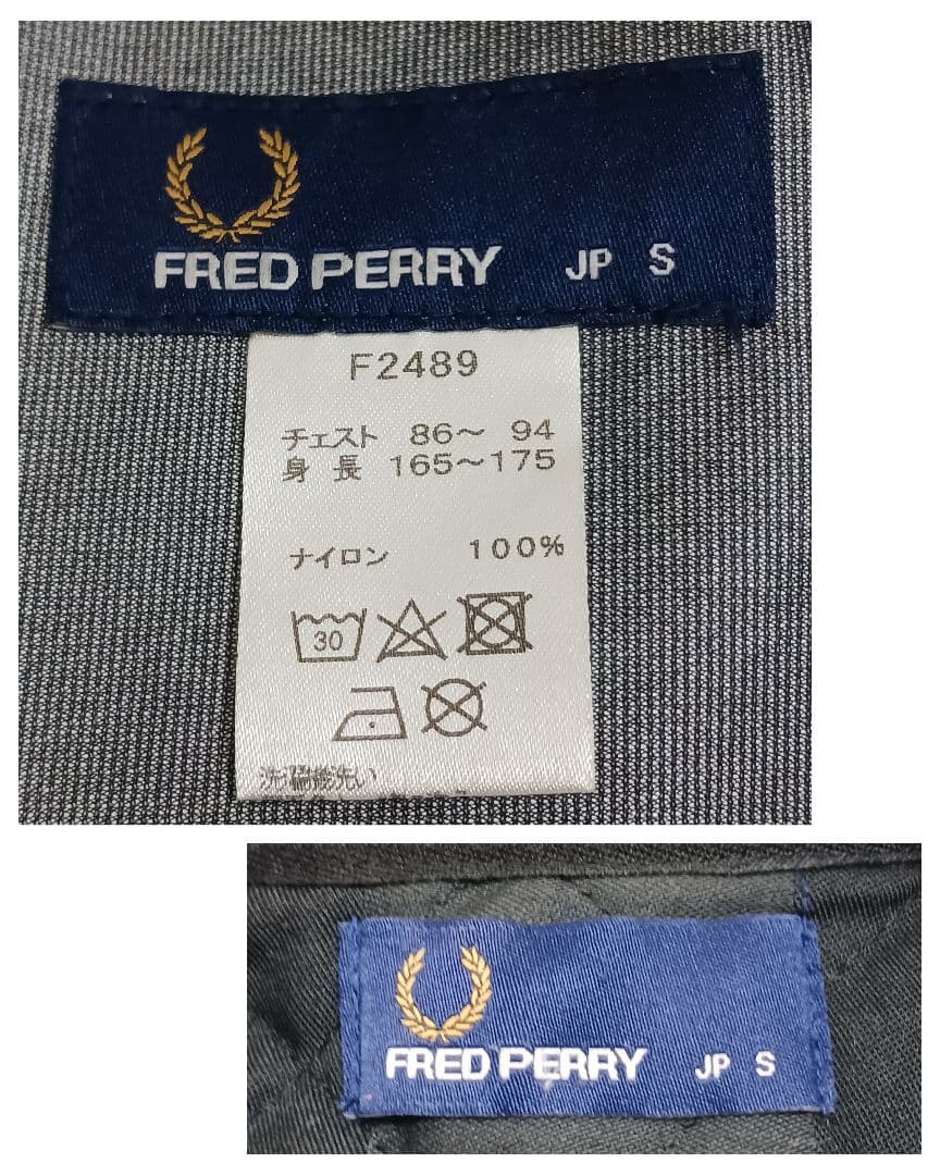 フレッドペリー◆3way！メンズ　モッズコート　ベスト内蔵◆カーキ