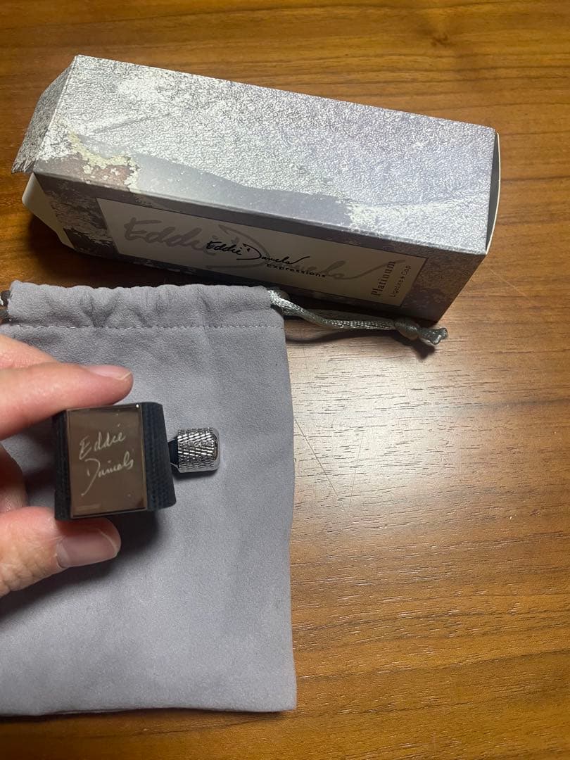 エディダニエルズ　エクスプレッションズ　プラチナ　B♭クラリネット　リガチャー