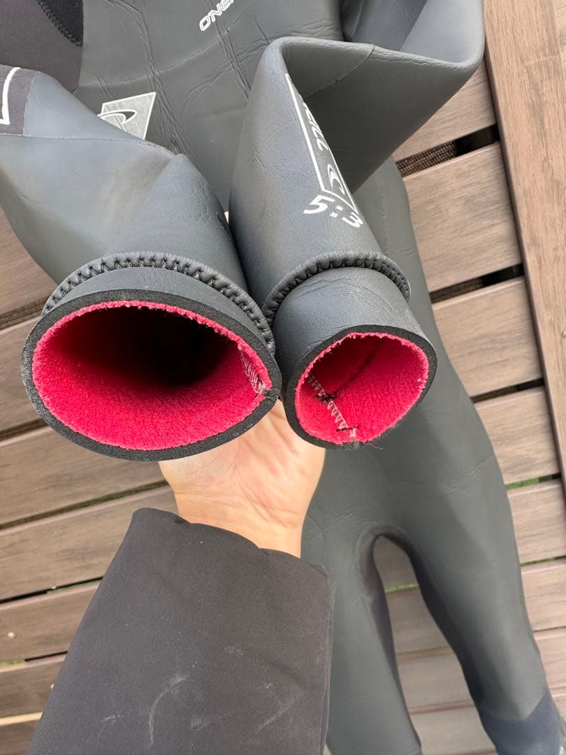 O'Neill オニール　セミドライ　XL 起毛