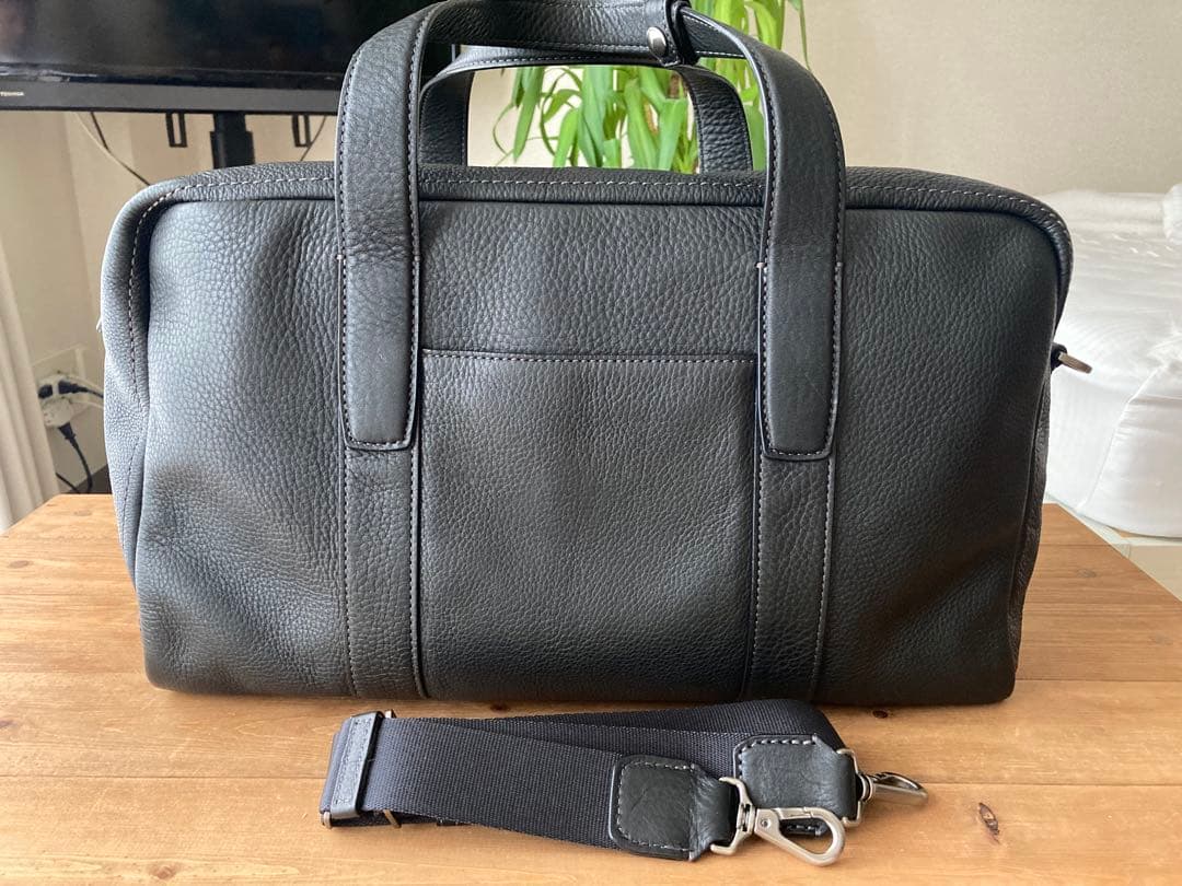 美品 土屋鞄 2wayレザーボストンバッグ